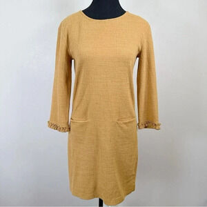 Cynthia Rowley Cotton Three  Quarter Sheath Dress